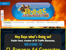 Tablet Screenshot of cltbadgenerator.com
